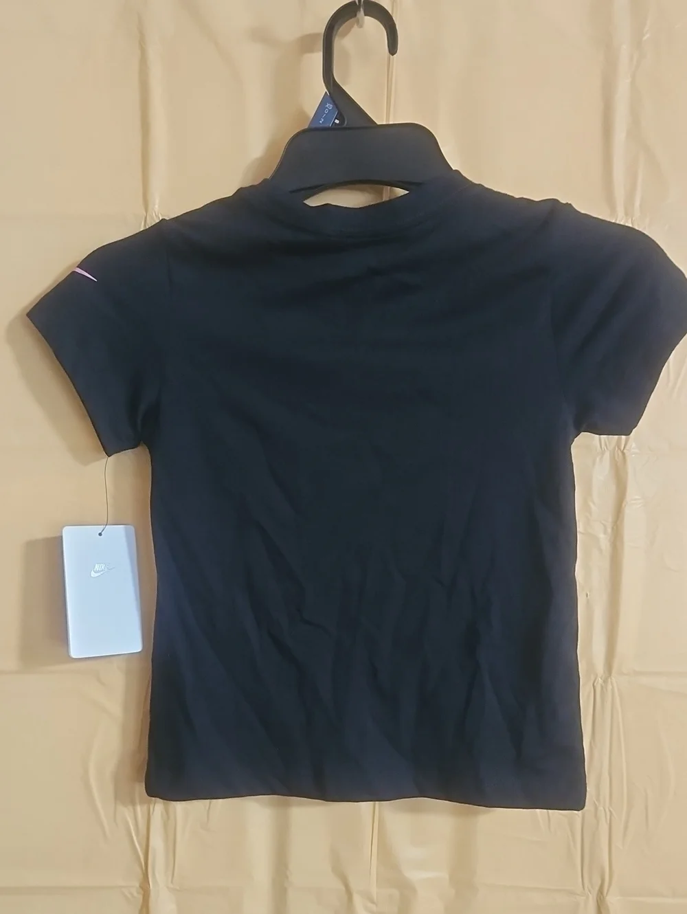 Nike Little Girls' Pegasus Graphic Short Sleeve T-Shirt: BLACK: NEW WITH TAGS: 6